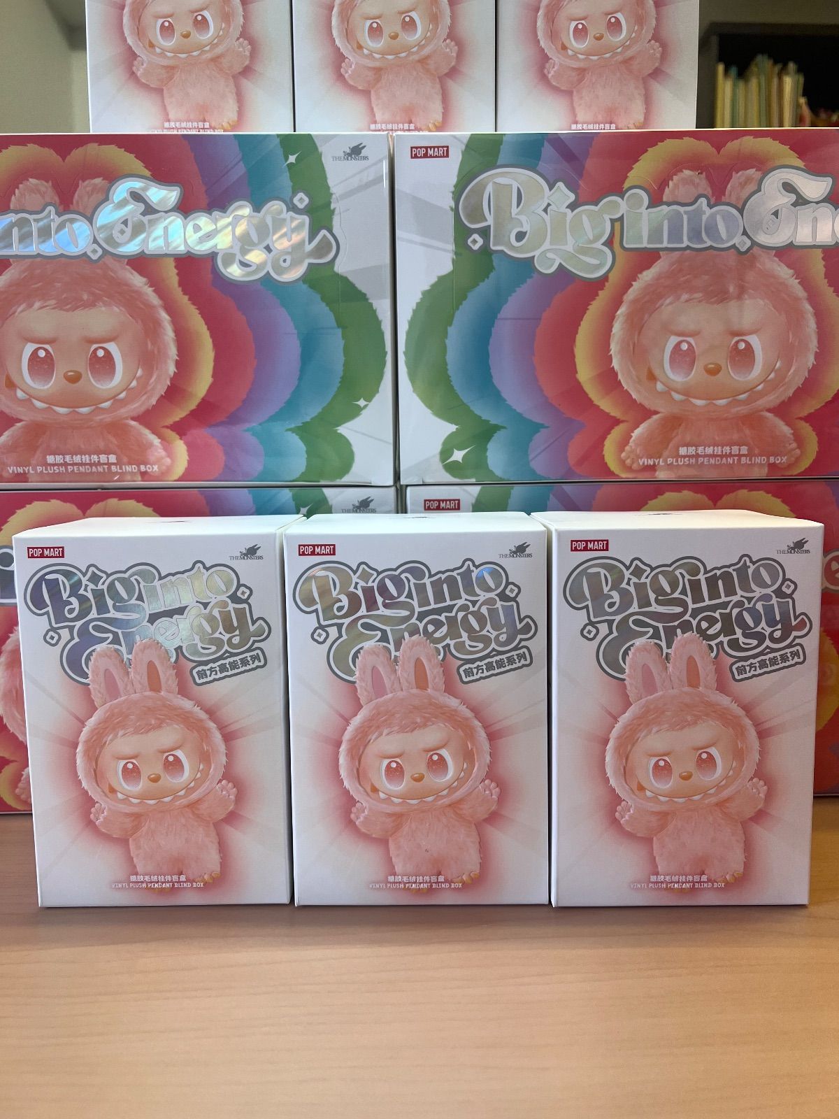 Labubu ラブブ 3ピース THE Big into Energy ぬいぐるみ プレゼント 被りなし シークレット 性あり モンスター セット
