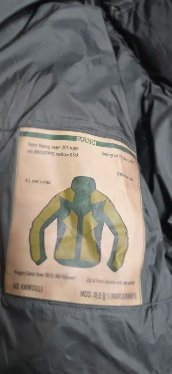 メンズ グースダウン