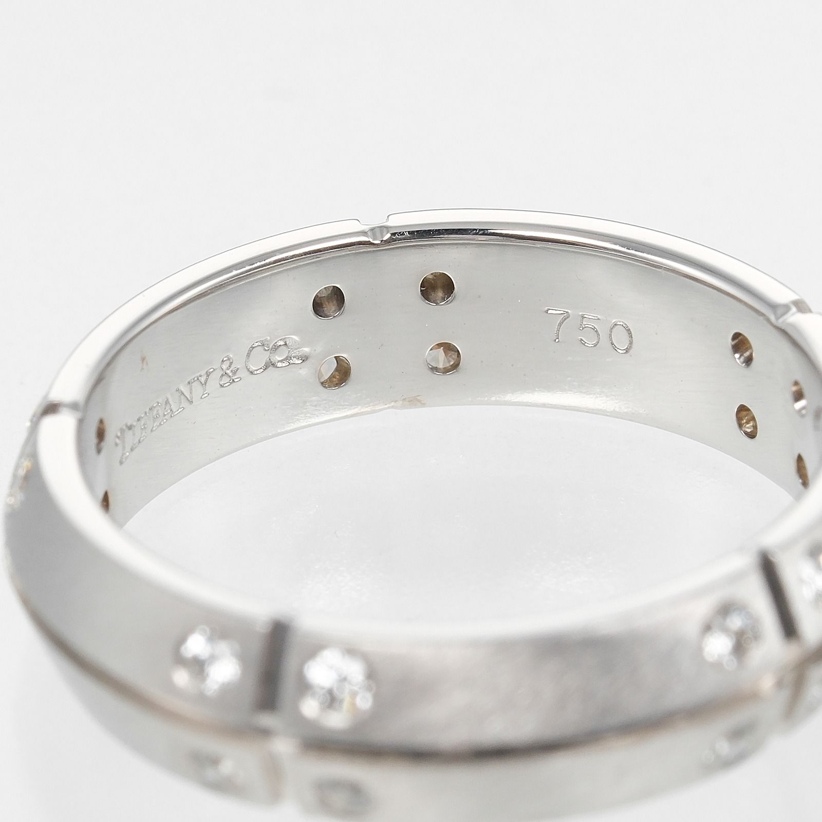 TIFFANY&Co.】ティファニー ストリーメリカ K18ホワイトゴールド 