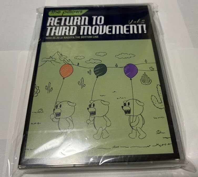 the pillows ピロウズ ピロ―ズ RETURN TO THIRD ! Vol 2 2018 DVD