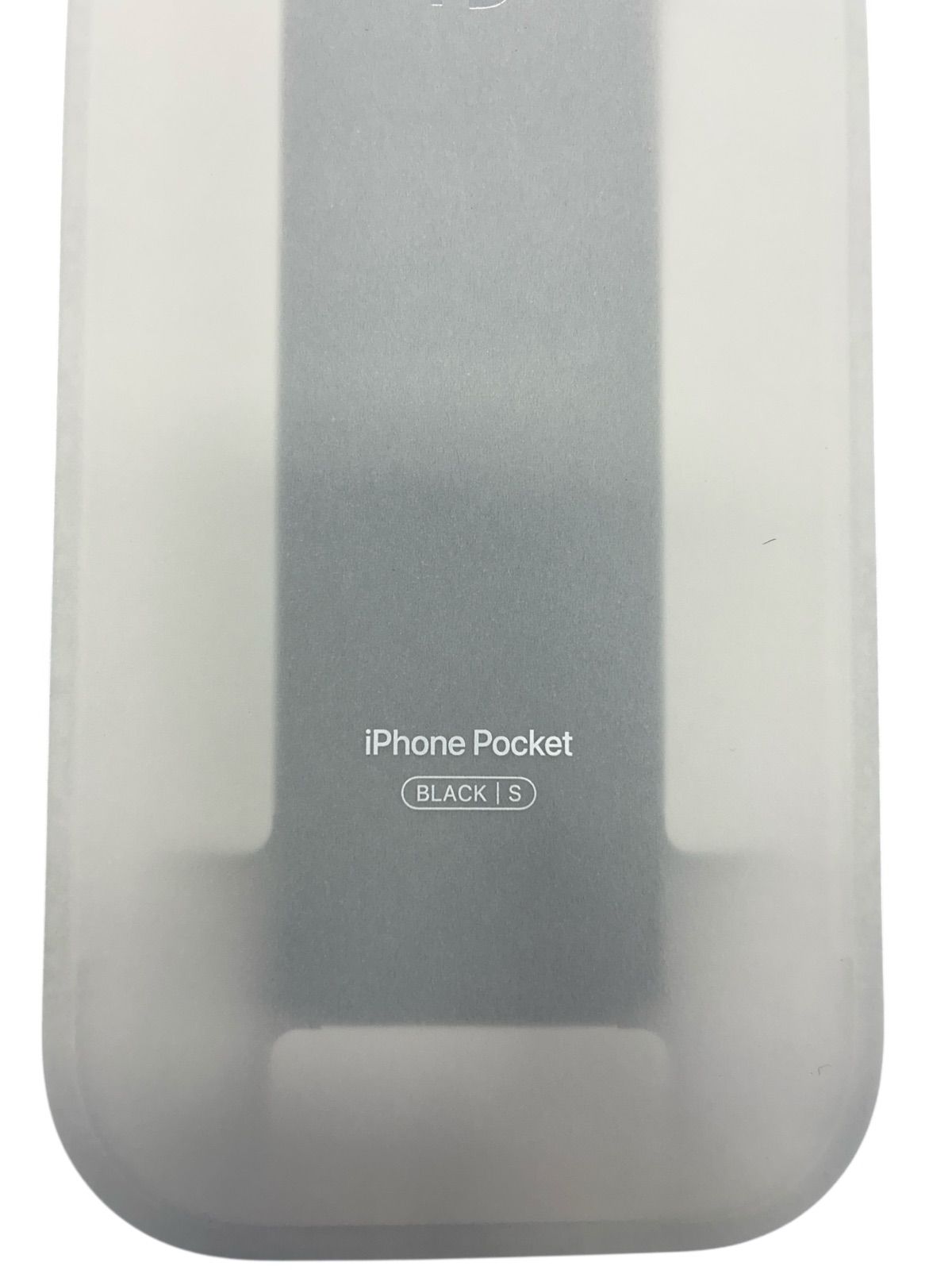 Phone Pocket by ISSEY MIYAKE Apple ブラック ショート コラボ ストラップ付き iPhone おしゃれ ギフト 最適 クリスマス ホリデー