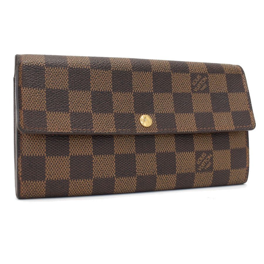 ルイヴィトン ポルトフォイユサラ N61734 ダミエ ブラウン LOUIS VUITTON