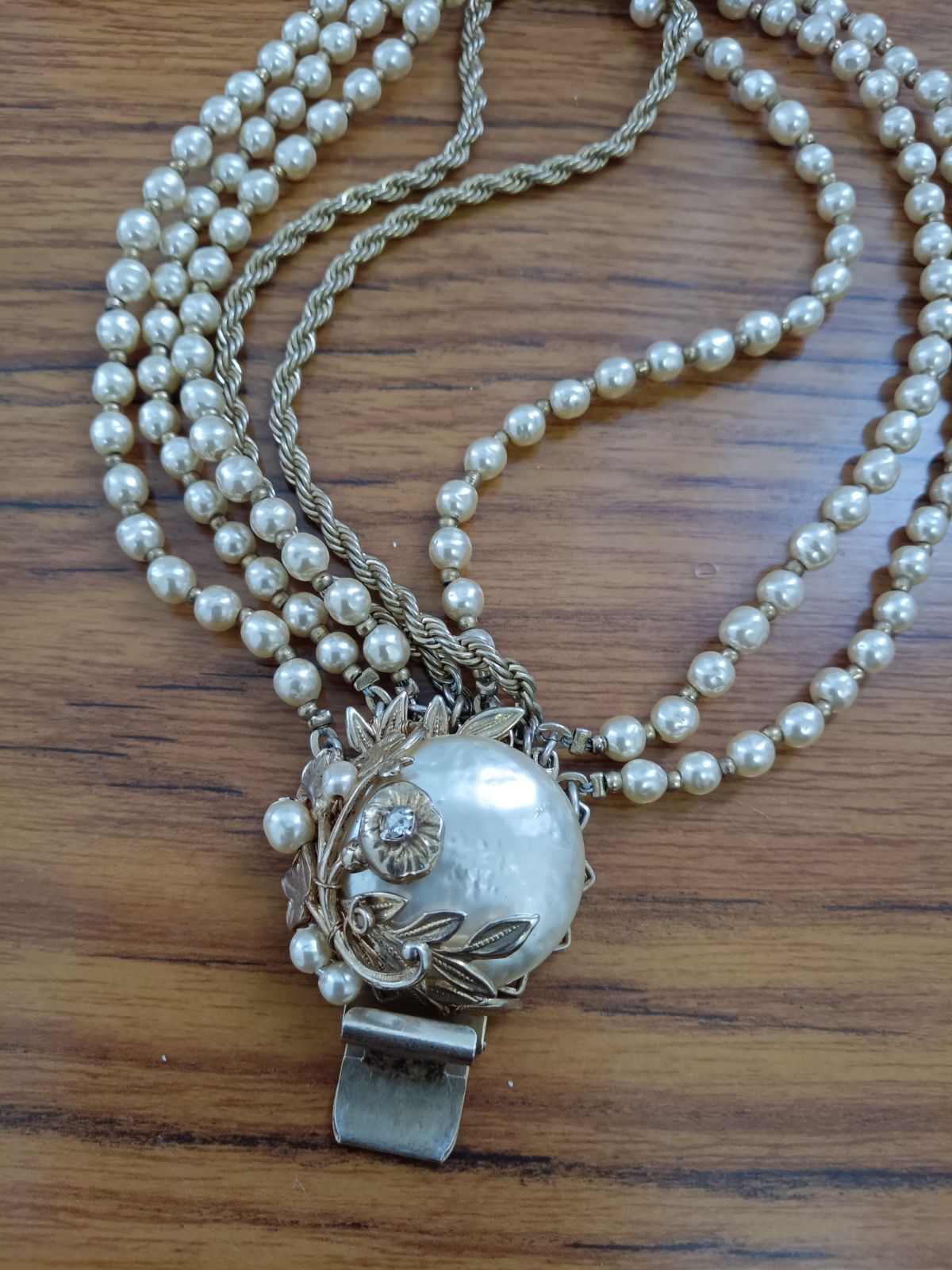 MIRIAM HASKELL アンティーク 8連ブレスレット ミリアムハスケル