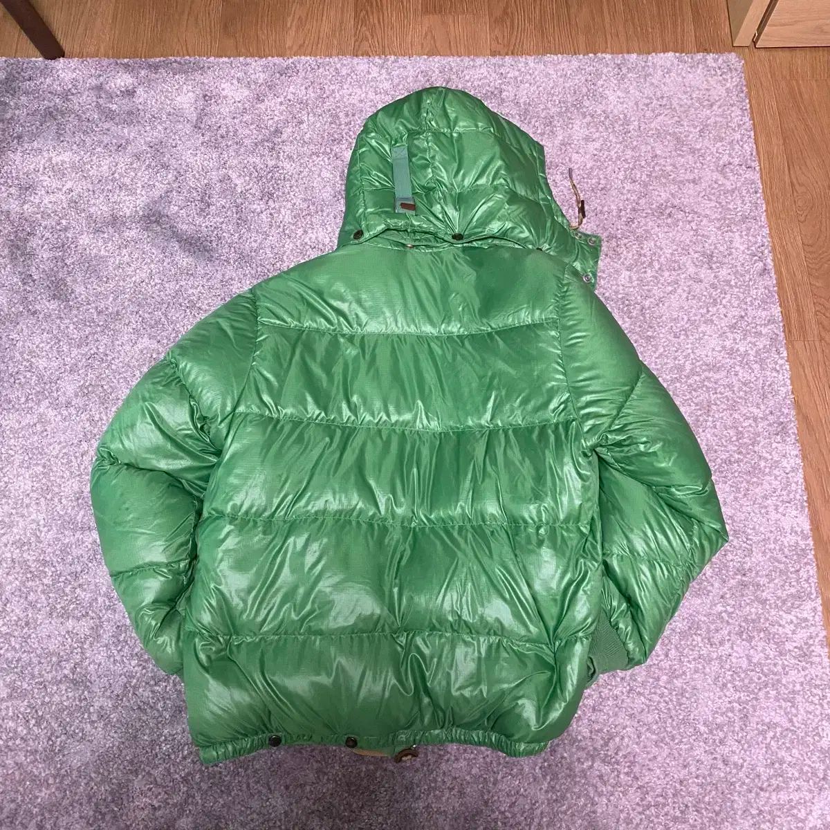 M ポロ ラルフローレン メンズ マウンテン ダウン パーカ グリーン