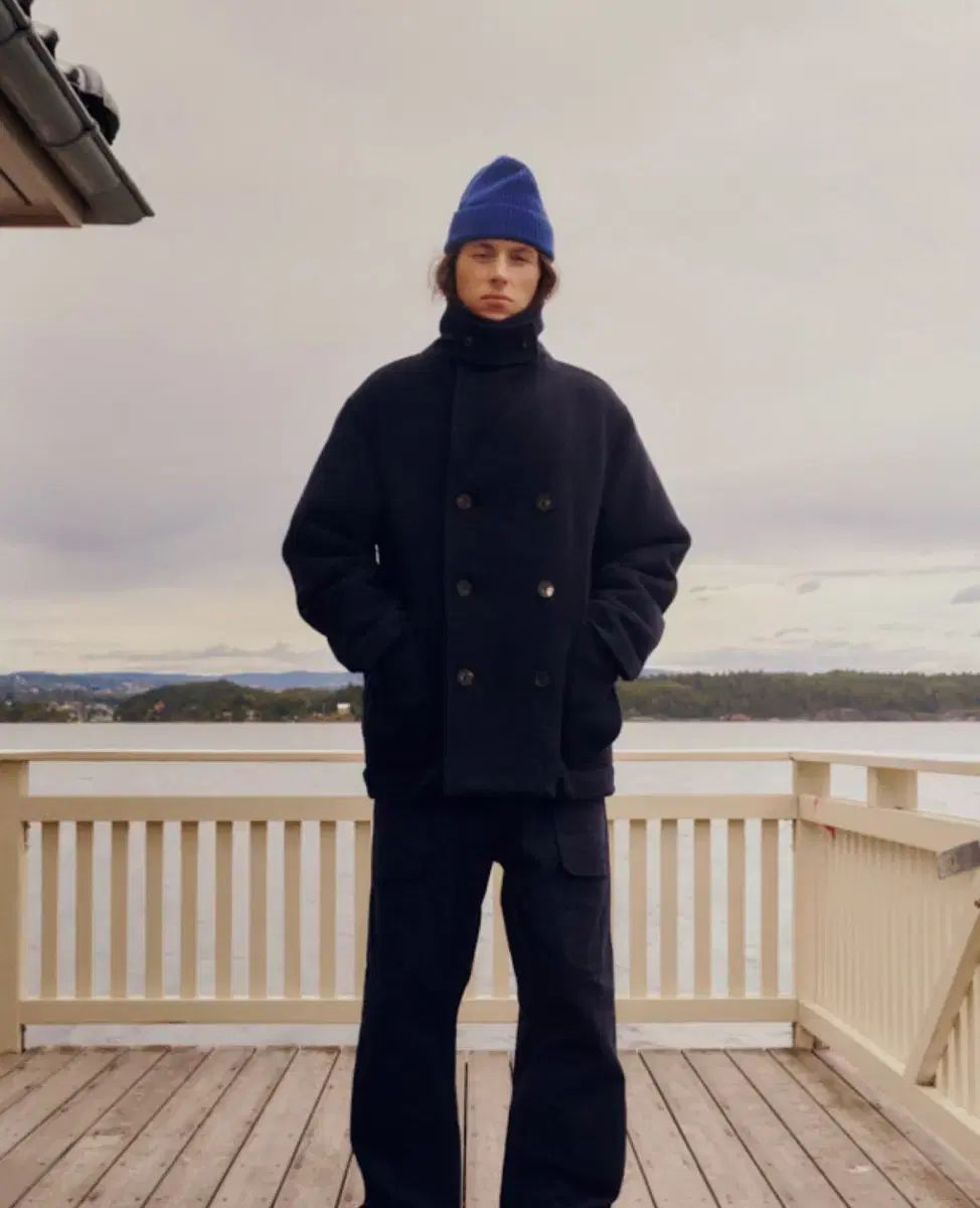 ヘンリーコットンズ ドキュメント ピーコート 95サイズ