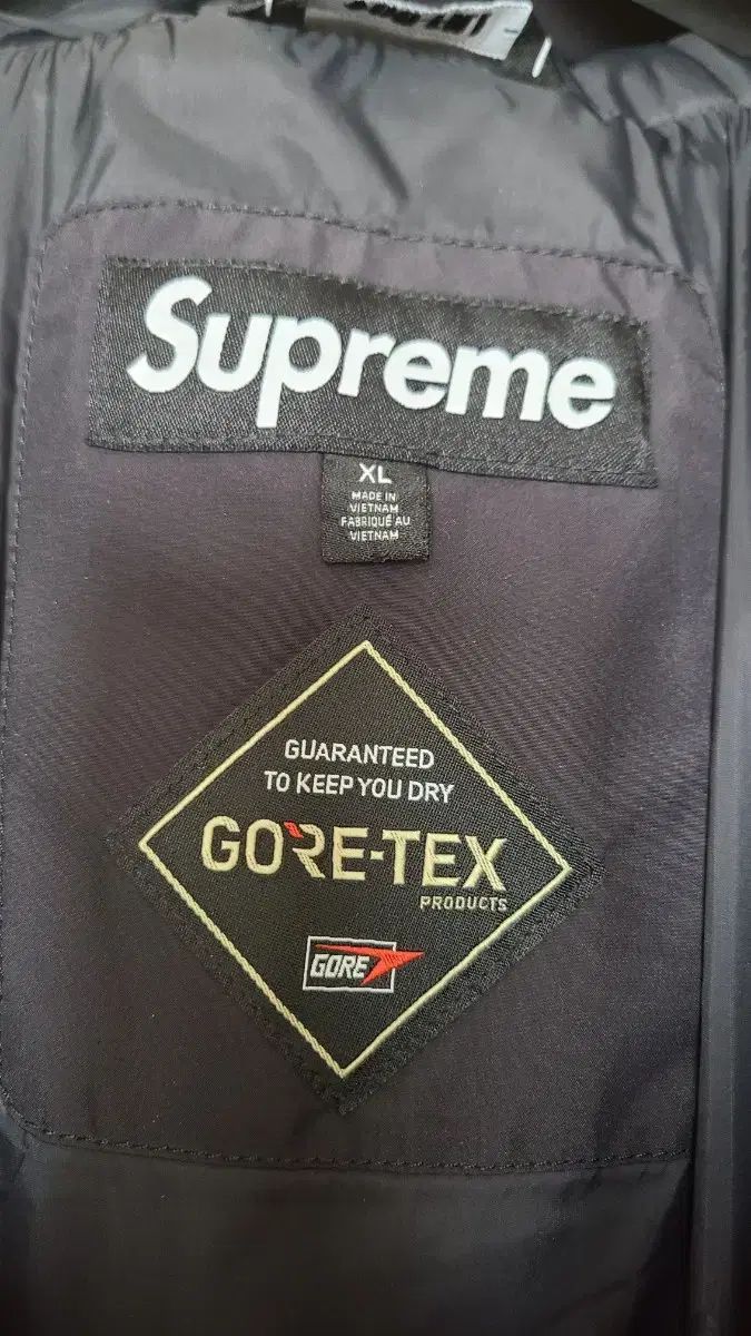 Supreme GORE-TEX ダウン 900フィル ブラック