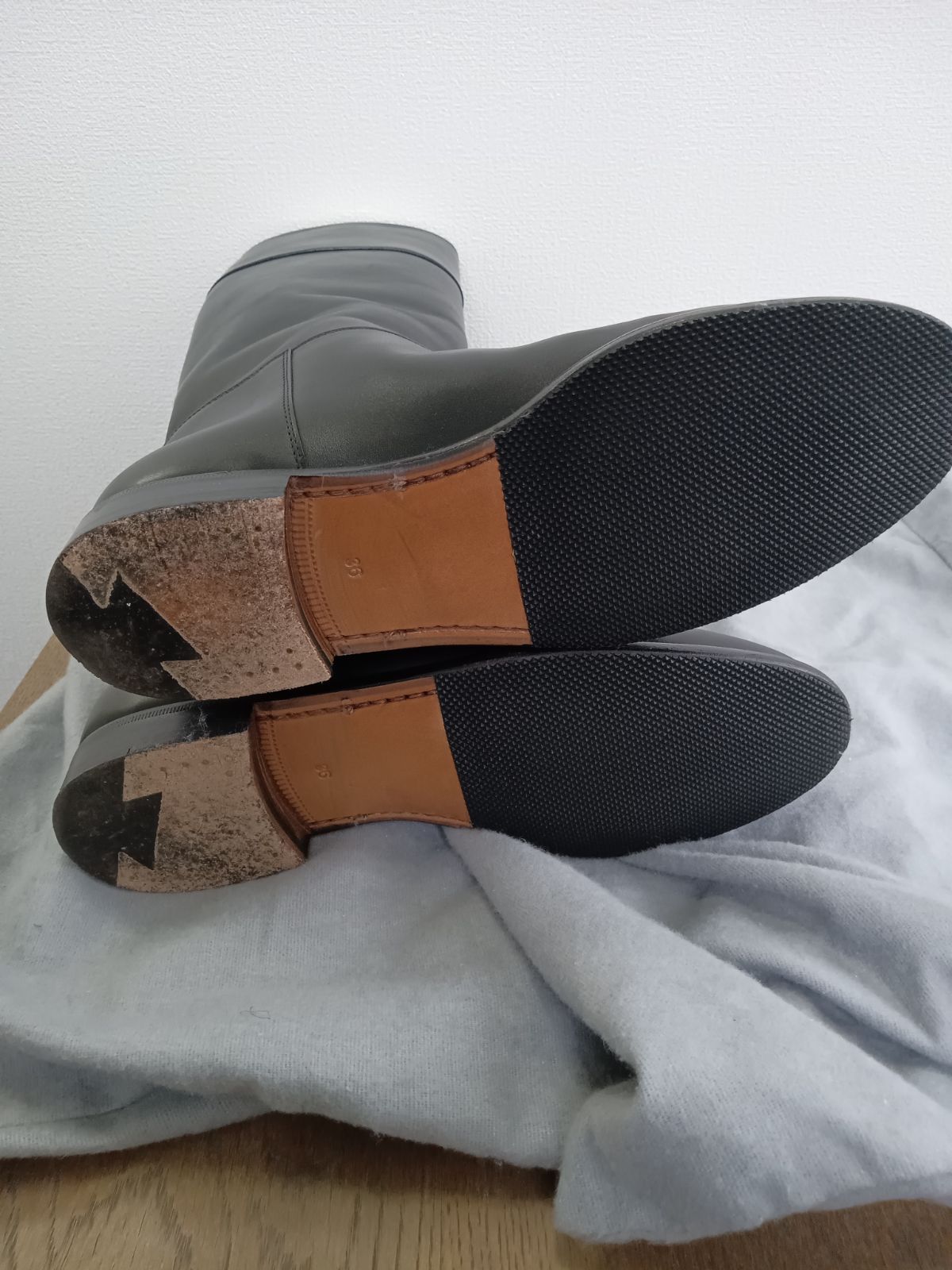 美品】F.LLI Giacometti ロングブーツ シャトーブリアン 36 