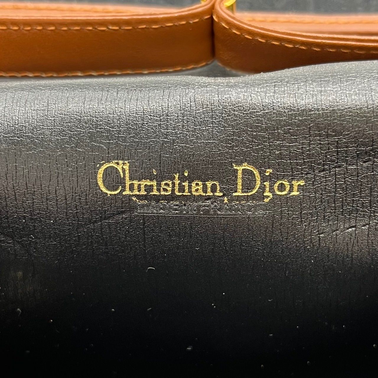 良品】 ChristianDior クリスチャンディオール CDロゴ金具 ショルダー