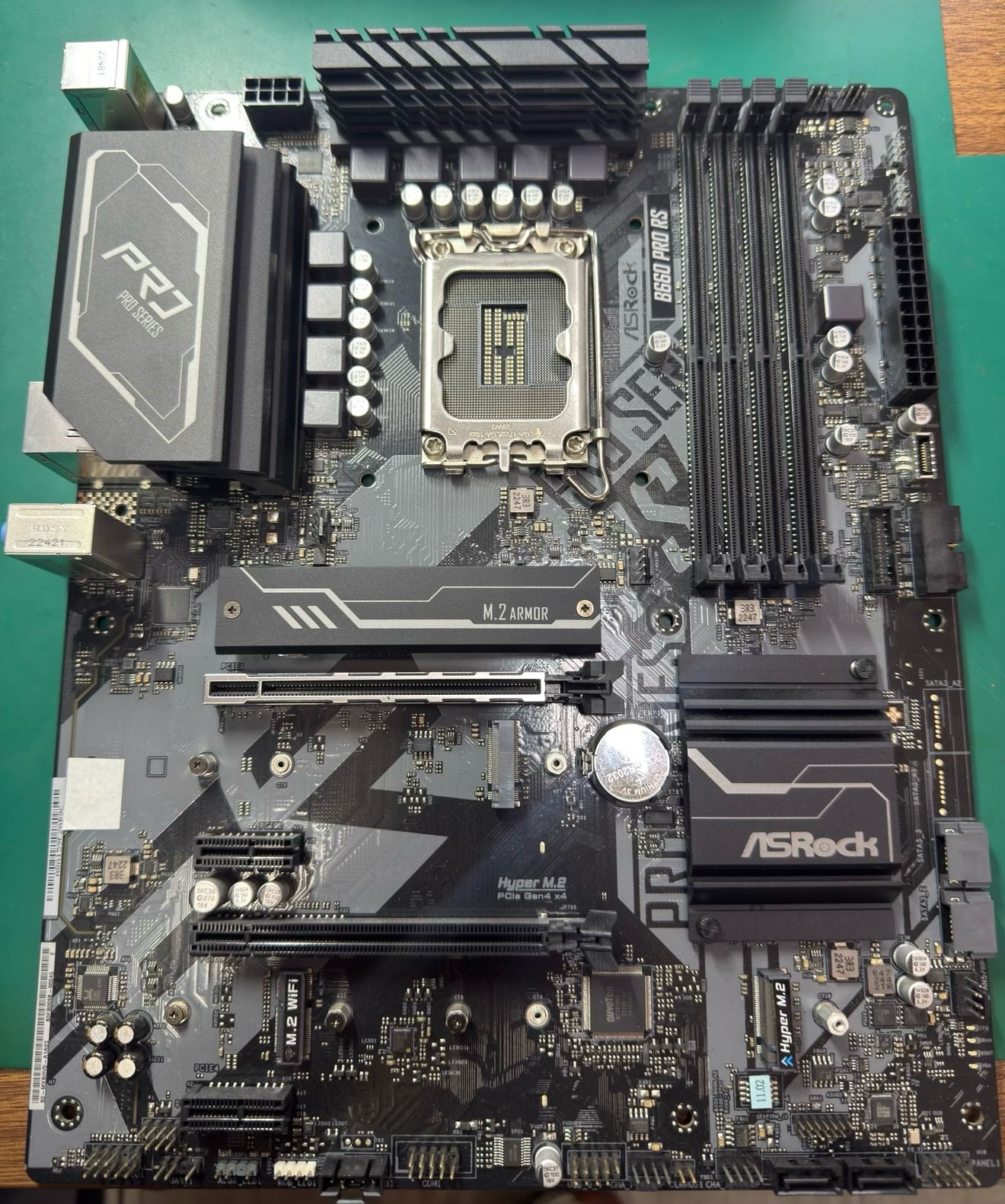 ジャンク品】asrock b660 pro rs マザーボード A/Oパネルなし - メルカリ