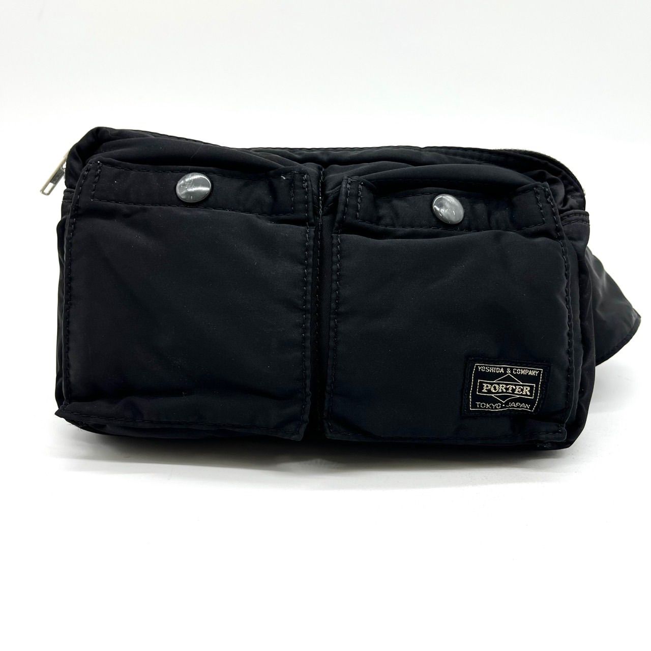 良品】 Porter ポーター タンカー ボディーバッグ ウエストバッグ 