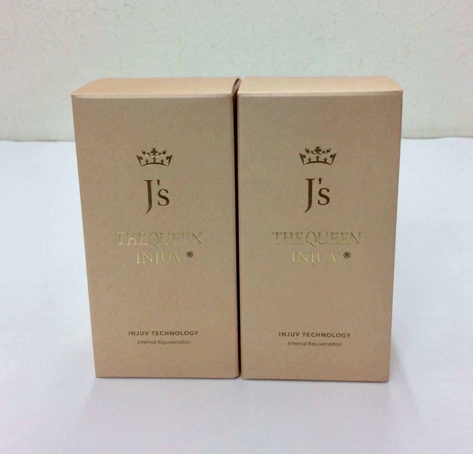 2箱セット J s THE QUEEN INJUV インジュヴ 鶏冠完全分解物配合美容サプリ 150粒 賞味期限 2027.09 K1115