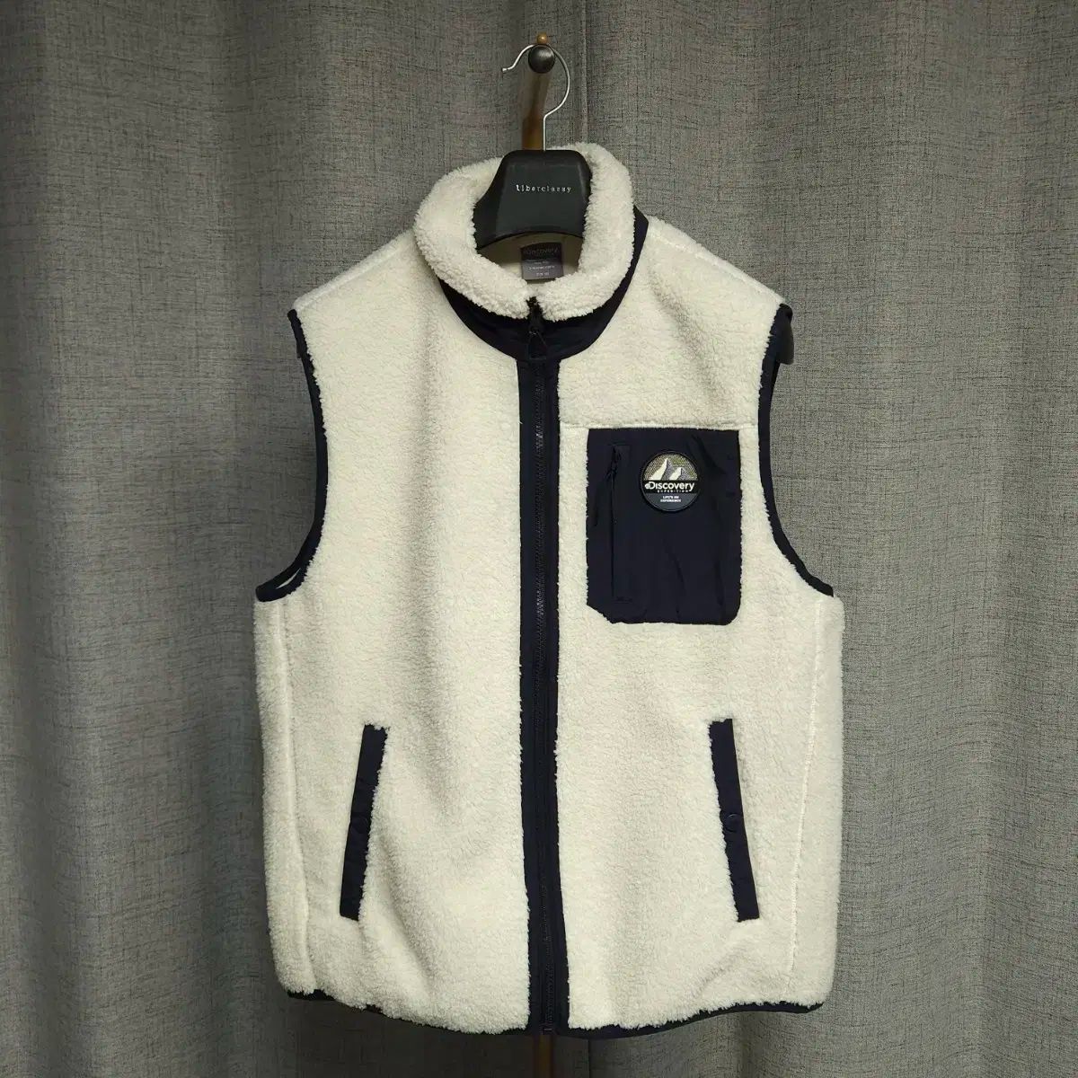100 DISCOVERY シェルパ フリース ベスト