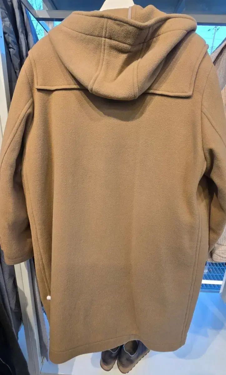 247シリーズ ウール ダッフルコート ベージュ Mサイズ