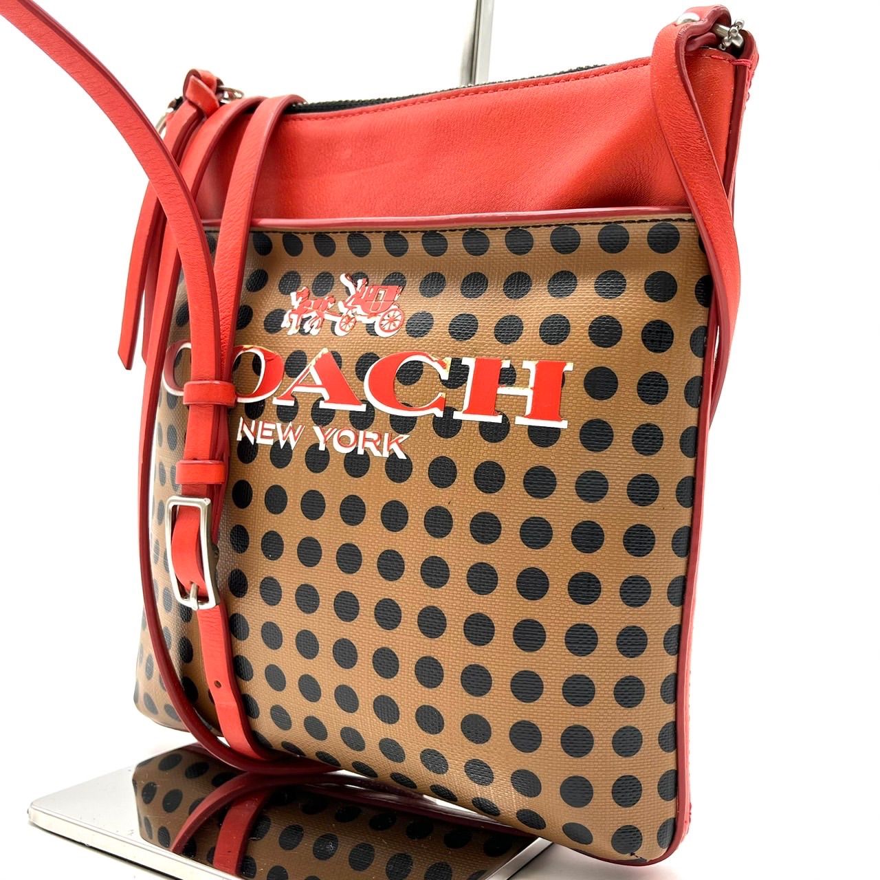 COACH Y 2 K multicolored pvc leather shoulder g charm bag unisex コーチ ショルダーバッグ