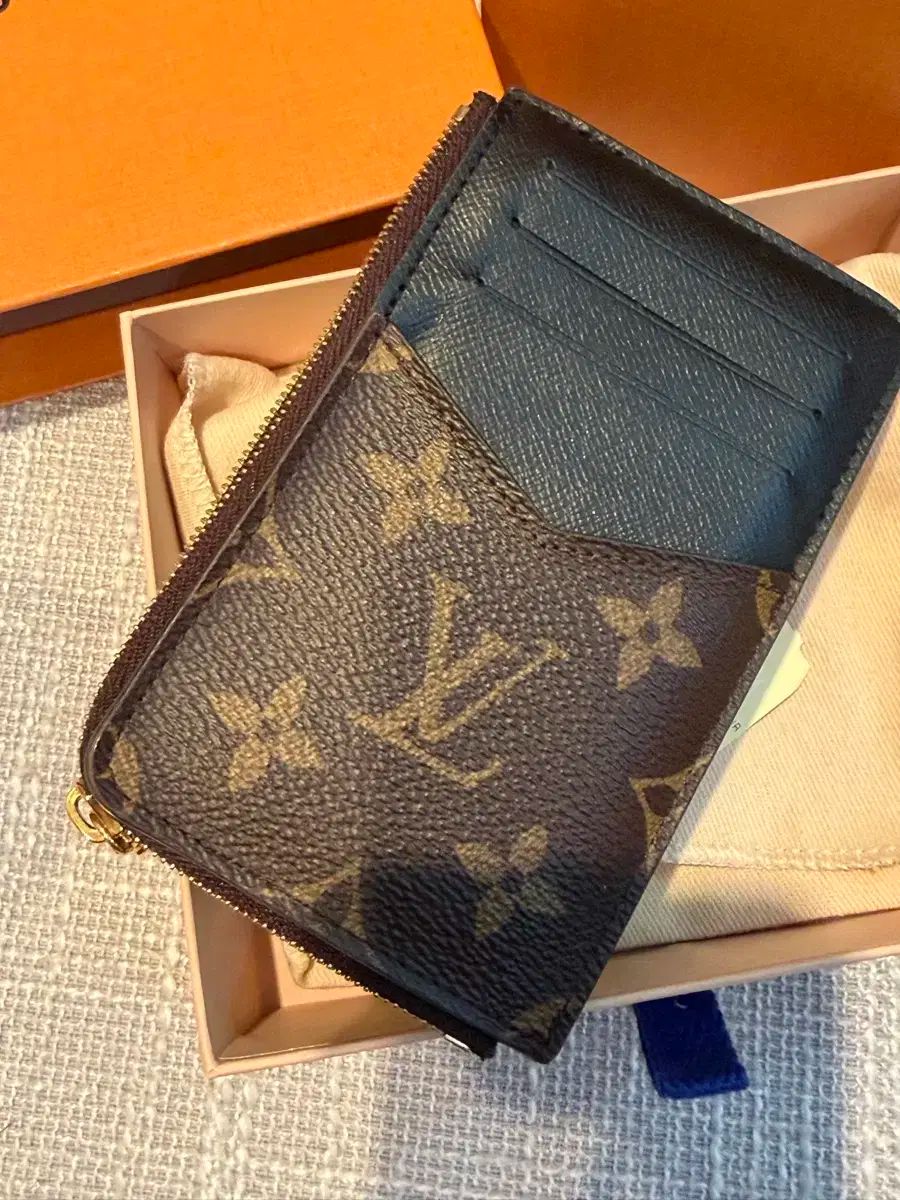  Louis Vuitton カードウォレット フルセット レシート 長財布 小物