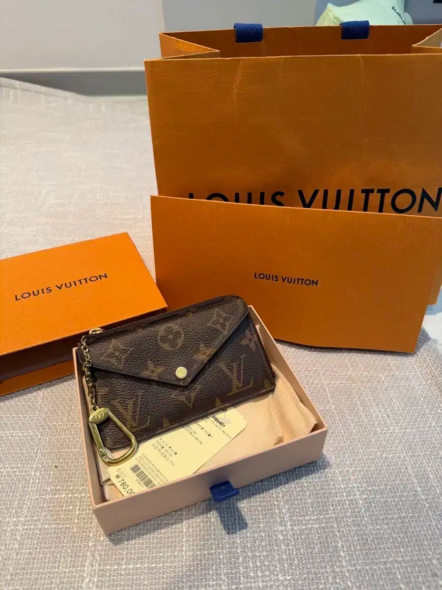 Louis Vuitton カードウォレット フルセット レシート