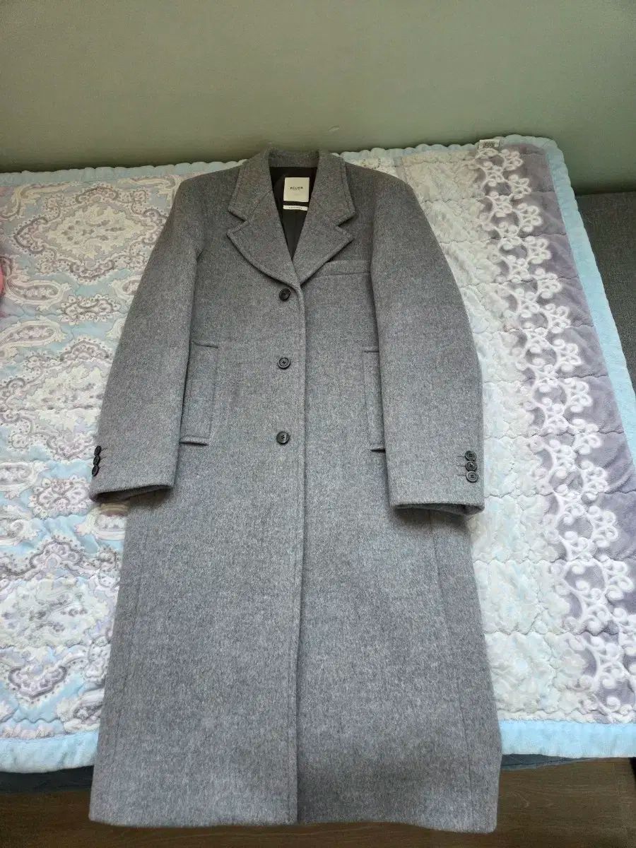 95 ベルリエ バーティカル シングルコート ライトグレー