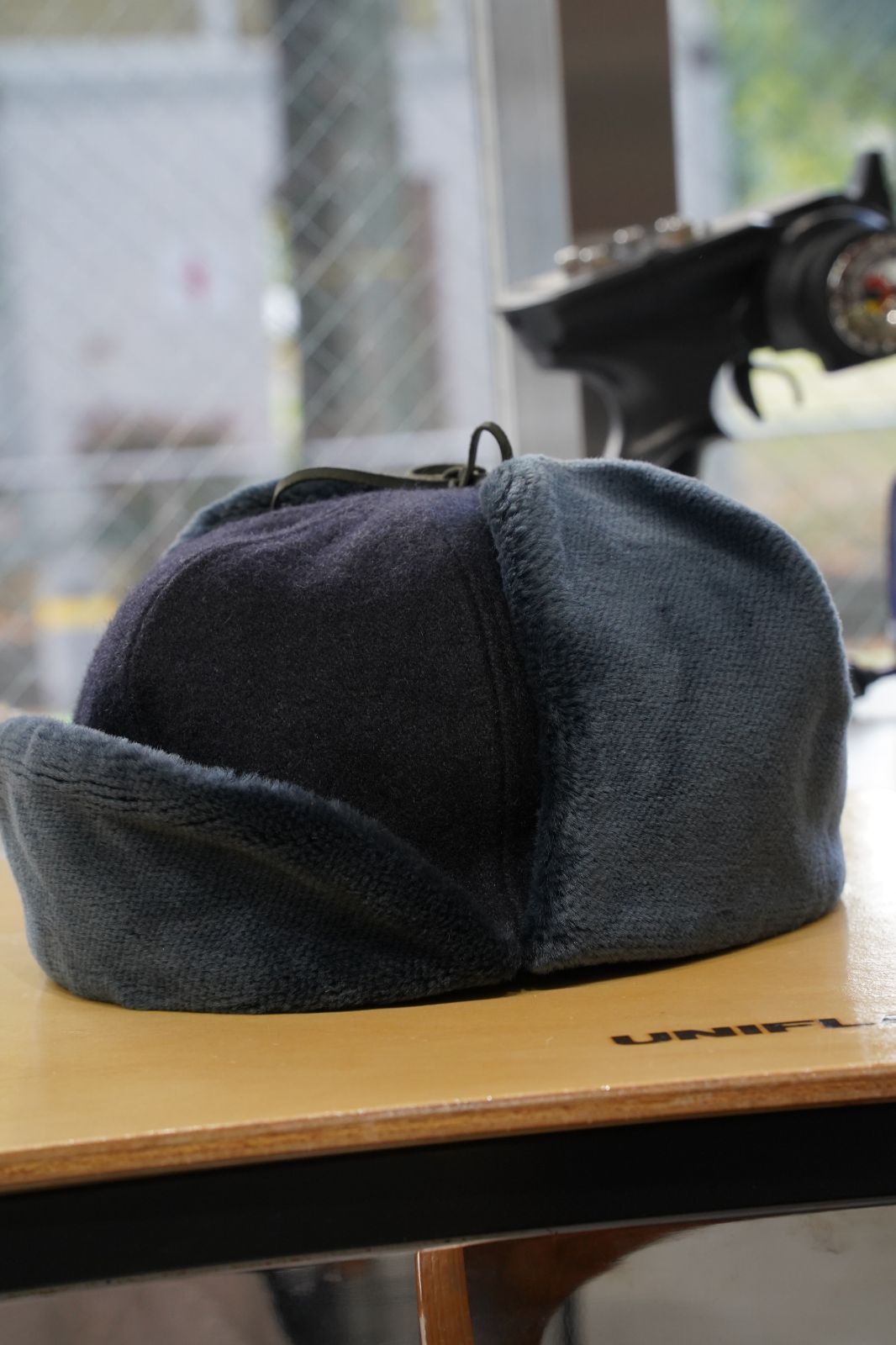 PIGALLE ピガール 初期 2010s Paris本店期 トラッパーハット フライトキャップ ネイビー L