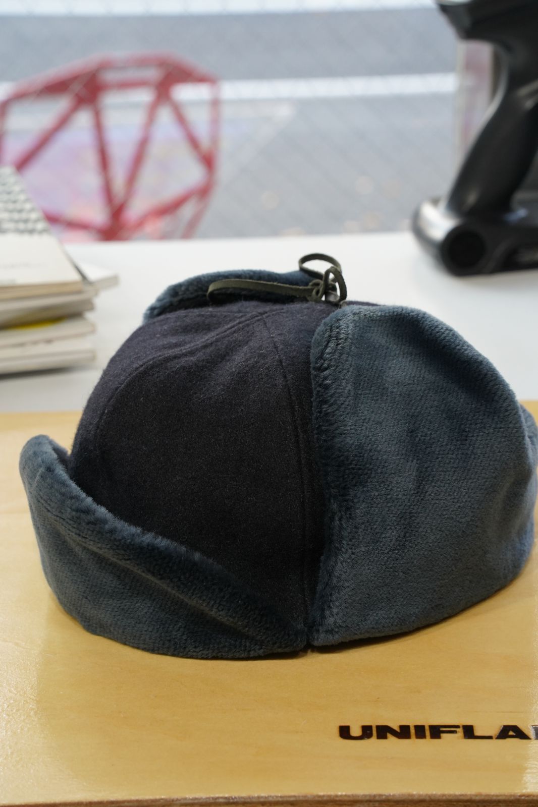 PIGALLE ピガール 初期 2010s Paris本店期 トラッパーハット フライトキャップ ネイビー L