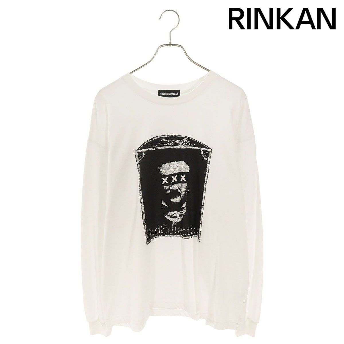 ゴッドセレクショントリプルエックス グラフィックロゴプリント長袖