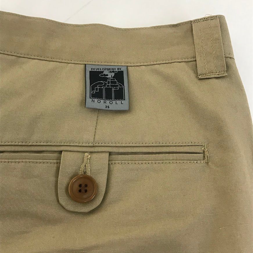 新品 NOROLL THICKWALK CHINO L BEIGE ノーロール NOROLL THICKWALK CHINO – DEVELOPMENTBYNOROLL