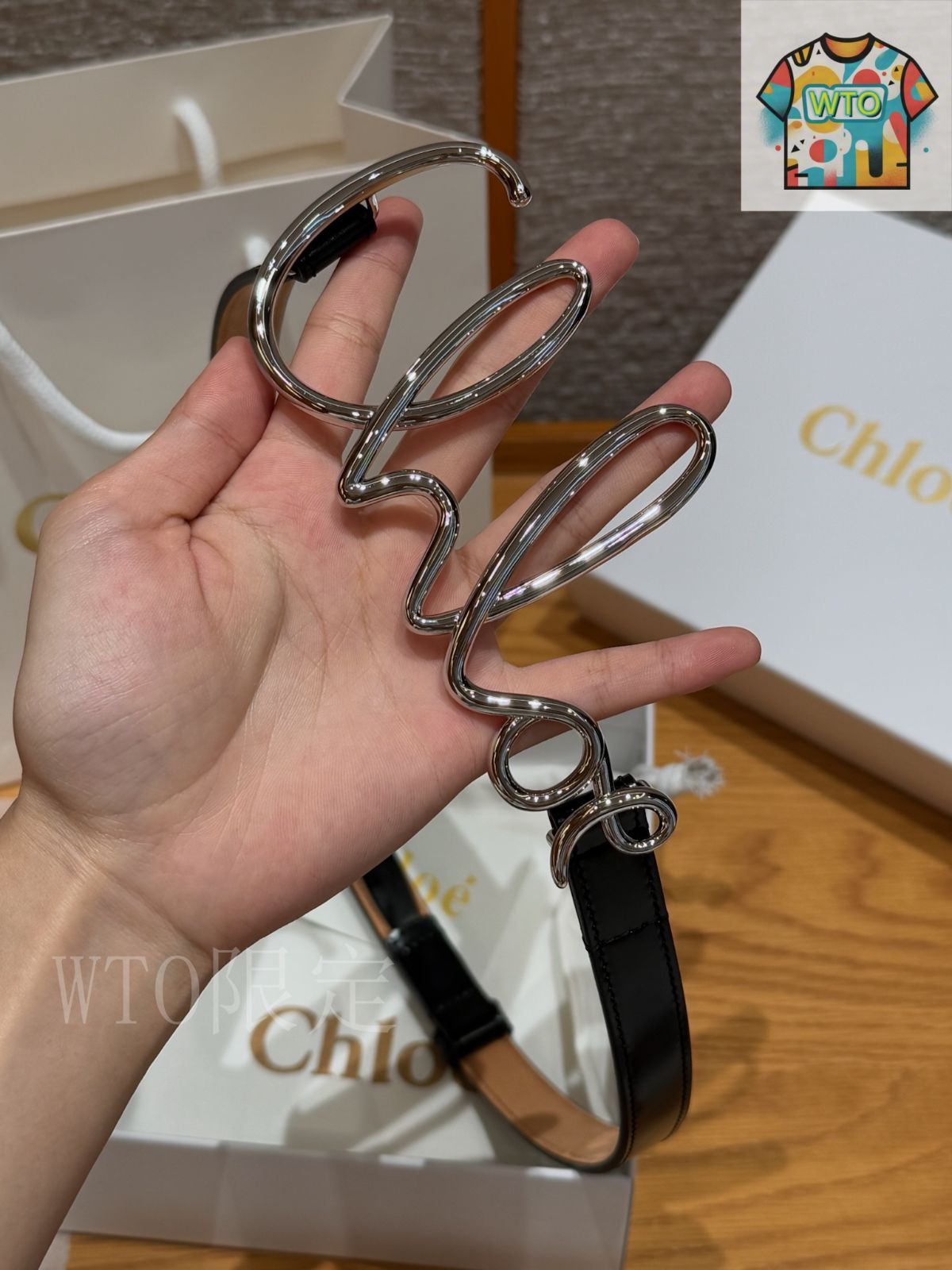 今日 Chlo ロワイ スモール レディース ウエストチェーン