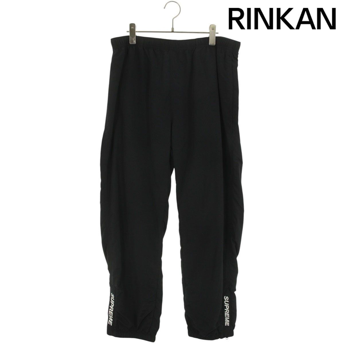 シュプリーム Warm Up Pant 裾ロゴナイロンロングパンツ メンズ XL