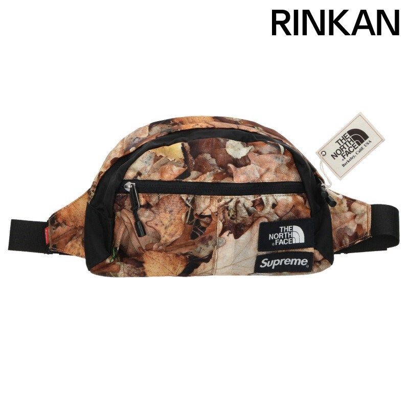 シュプリーム ×ノースフェイス THE NORTH FACE 16AW Roo II Lumber Pack カモ柄ウエストバッグ メンズ