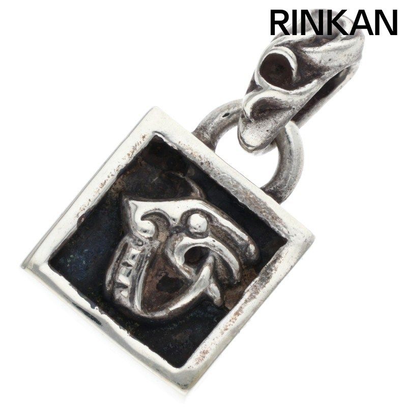 クロムハーツ FRAMED CELTIC フレームドケルティック チャーム シルバーネックレストップ メンズ