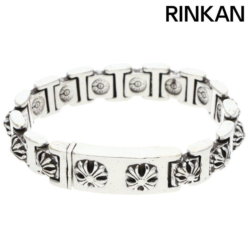 クロムハーツ I LINK Iリンク クロスモチーフシルバーブレスレット メンズ 13LINK