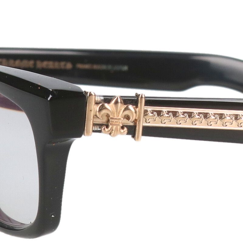 クロムハーツ SPLAT-A BSフレアテンプルウェリントン型眼鏡 メンズ 55  