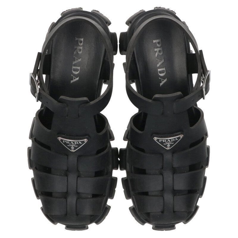 プラダ モノリス 三角ロゴプレートラバーサンダル メンズ 7 - メルカリ