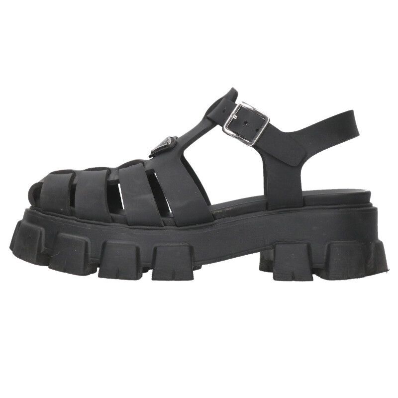 プラダ モノリス 三角ロゴプレートラバーサンダル メンズ 7 - メルカリ