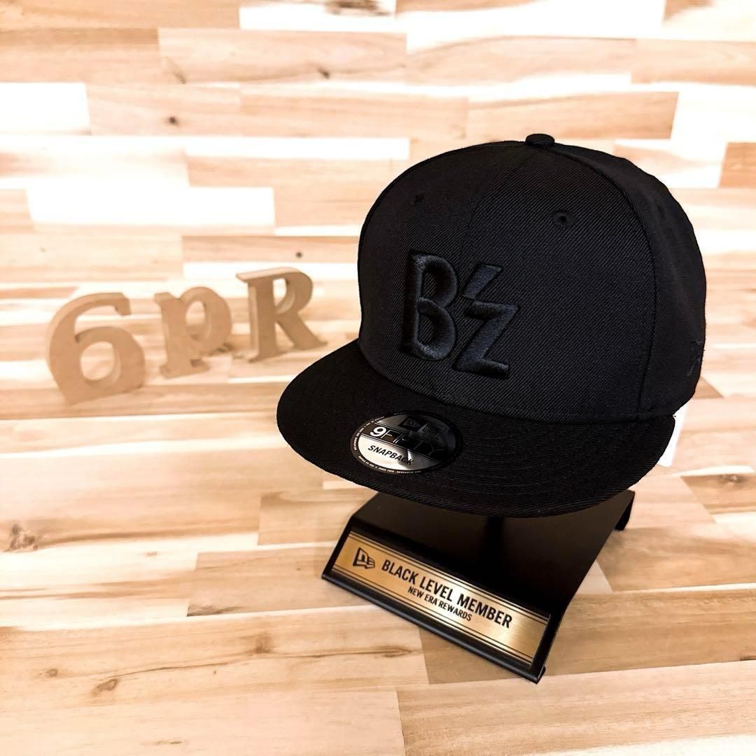 【新品未使用】B'z neweraコラボキャップ　 大人サイズ 超激レア/未使用【ニューエラ×ビーズ】30周年 限定コラボ キャップ