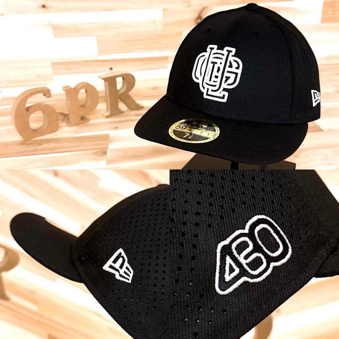 未使用/廃番【ニューエラ×フォーサーティ】限定コラボ キャップ BMX 黒×白