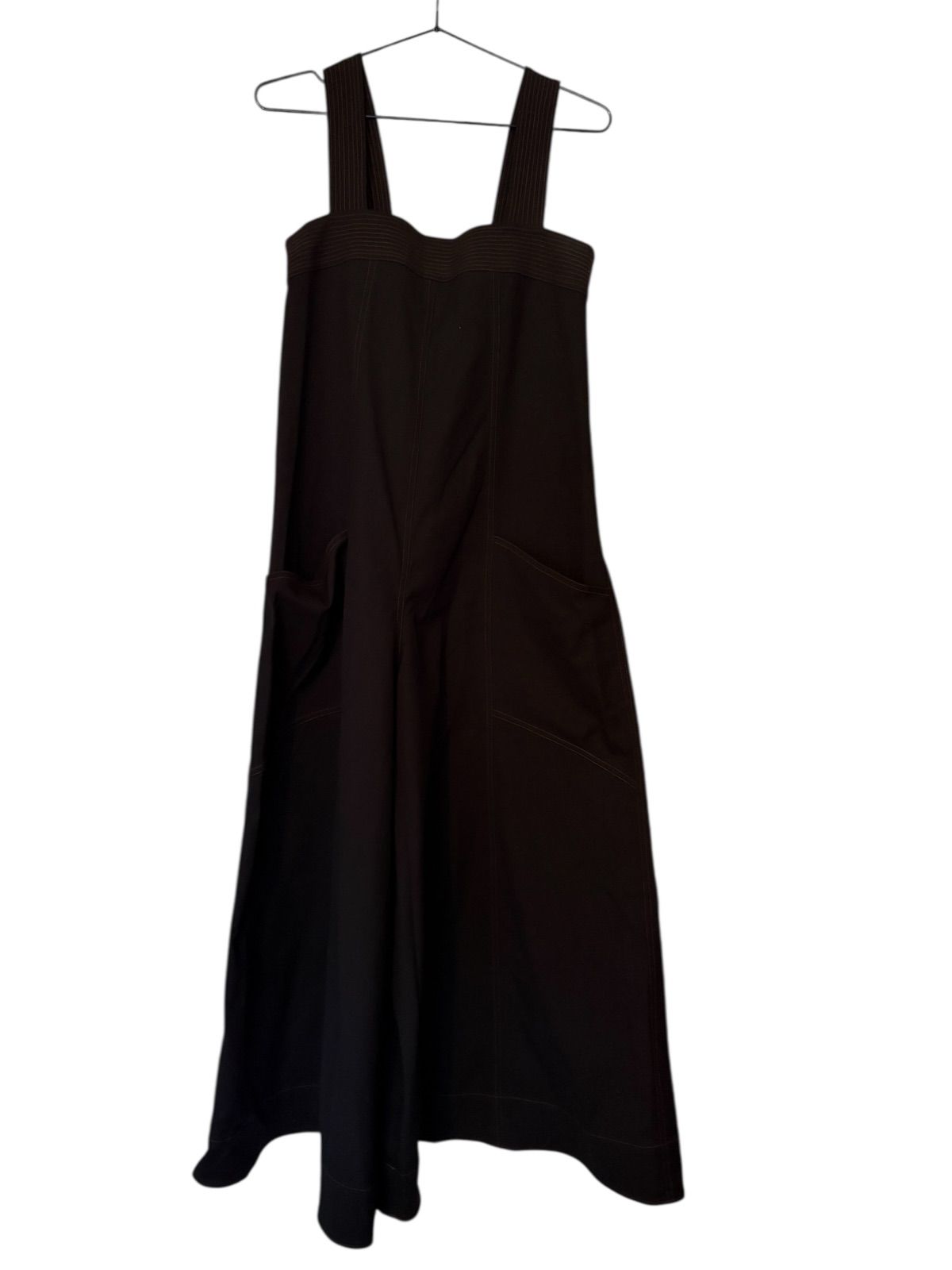 トゥデイフル サロペット ワンピース ネイビー レディース Mサイズ D 5