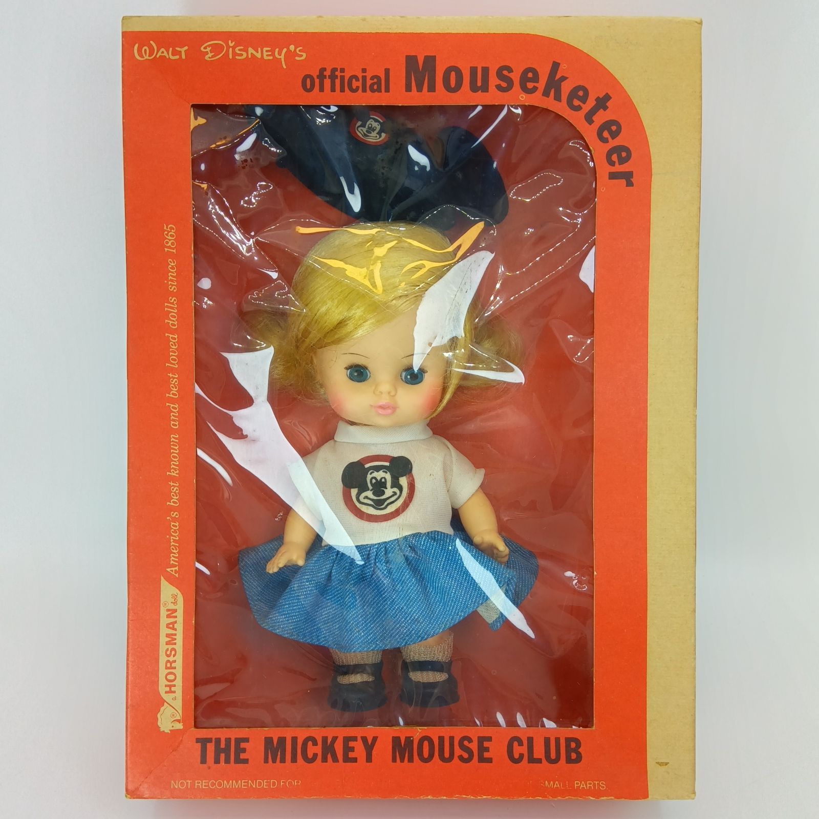 1970年代 ミッキーマウスクラブ マウスケティア ガール スリーブアイ