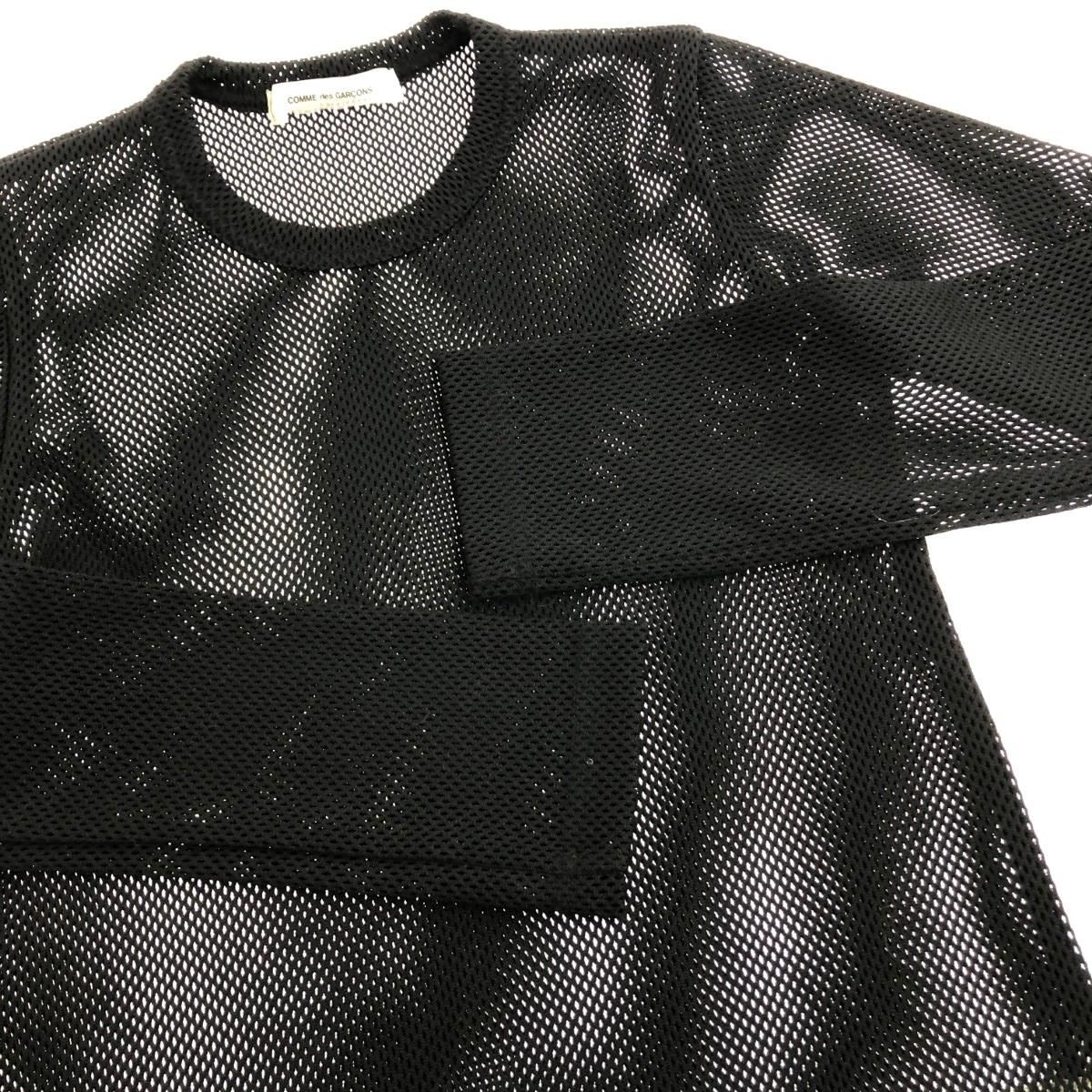 COMME des GARÇONS HOMME PLUS メッシュ長袖カットソー COMME des GARCONS コムデギャルソン 長袖メッシュカットソー サイズ