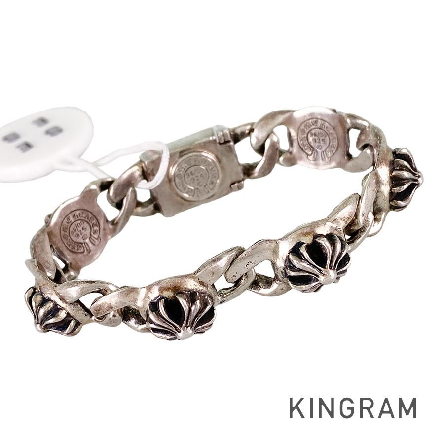 クロムハーツ CHROME HEARTS スモールクロスリンク Sv925 ブレスレット sss