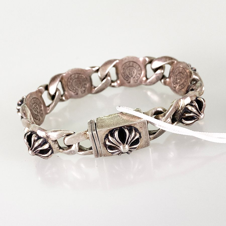 クロムハーツ CHROME HEARTS スモールクロスリンク Sv 925 ブレスレット sss