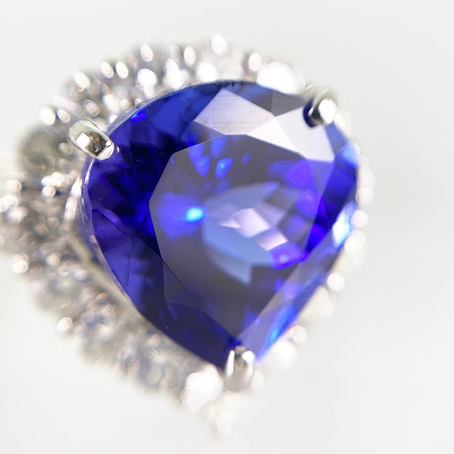  リング Pt 950 タンザナイト ダイヤモンド 12号 52 sss リング 指輪 アクセサリー