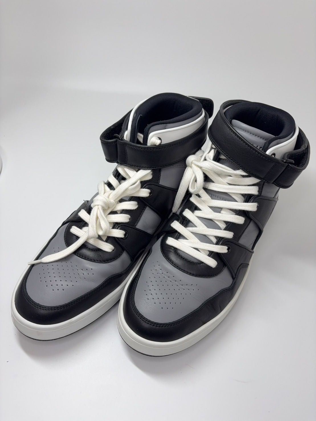 セリーヌ CT-05 ベルクロストラップ付きハイトップスニーカー メンズ 41 セリーヌ CT-05 ベルクロストラップ付きハイトップスニーカー メンズ