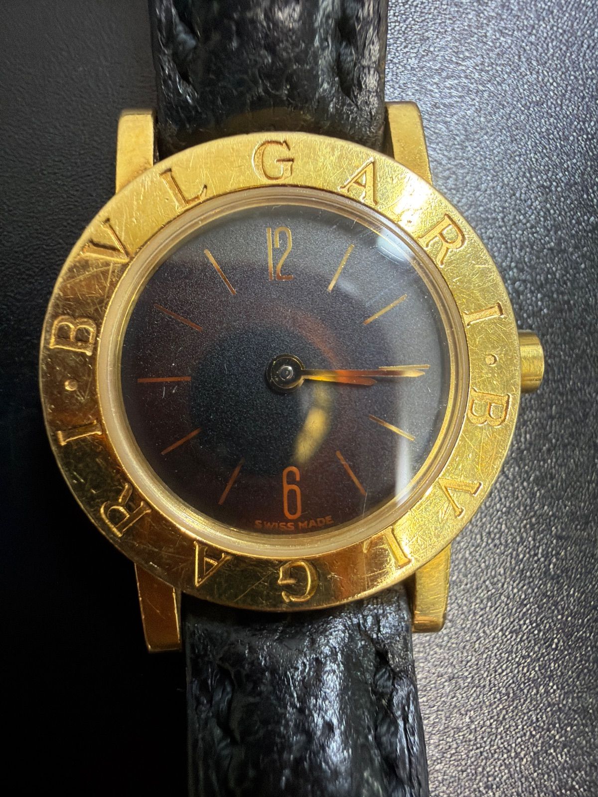 ブルガリ BB 23 GL k 18 750 クォーツ レディース腕時計