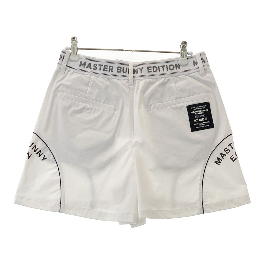 サイズ 1 MASTER BUNNY EDITION マスターバニーエディション モデル ショートパンツ ロゴ ホワイト系 ゴルフウェア レディース ストスト