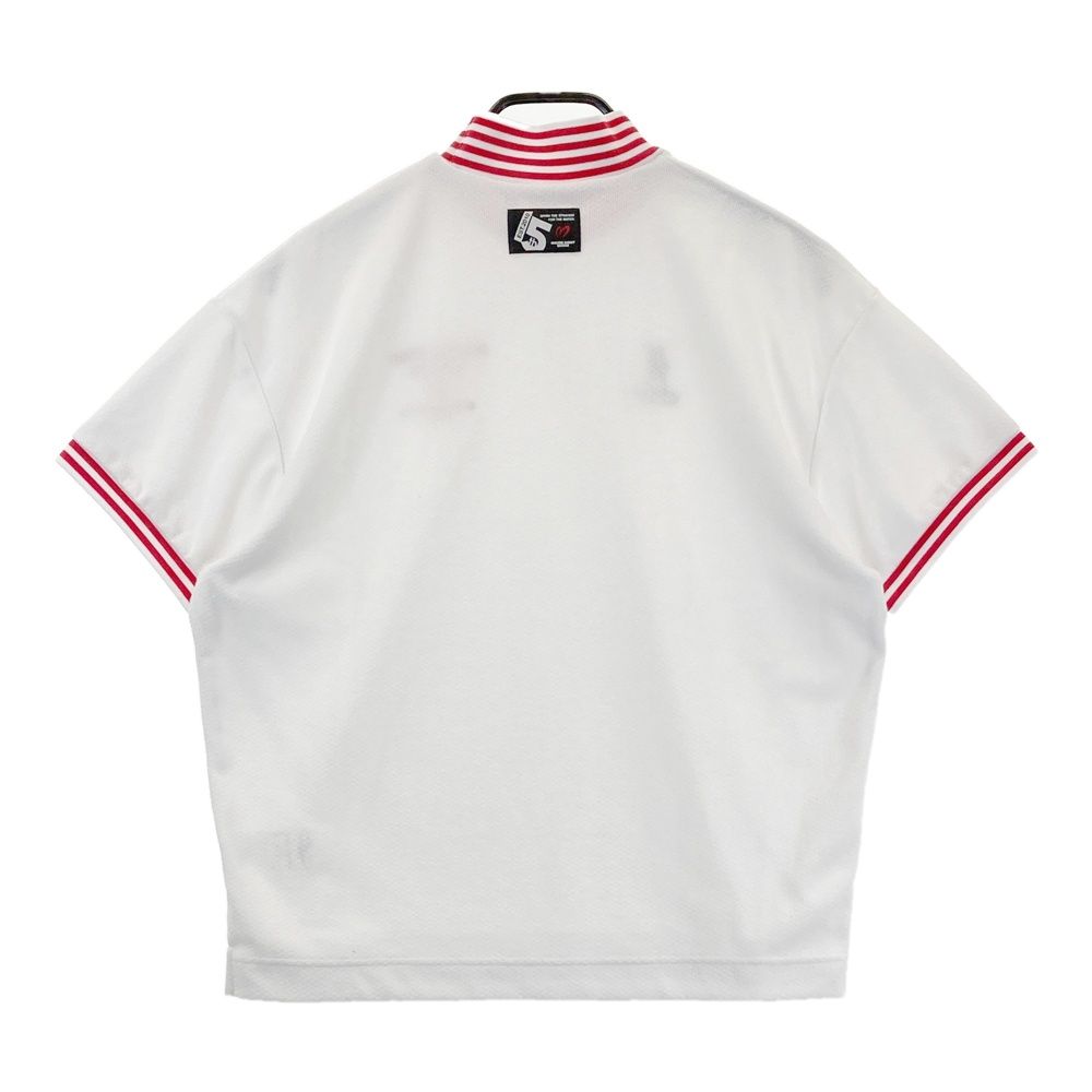 サイズ 1 MASTER BUNNY EDITION マスターバニーエディション モデル ハイネック半袖Tシャツ ホワイト系 ゴルフウェア レディース ストスト
