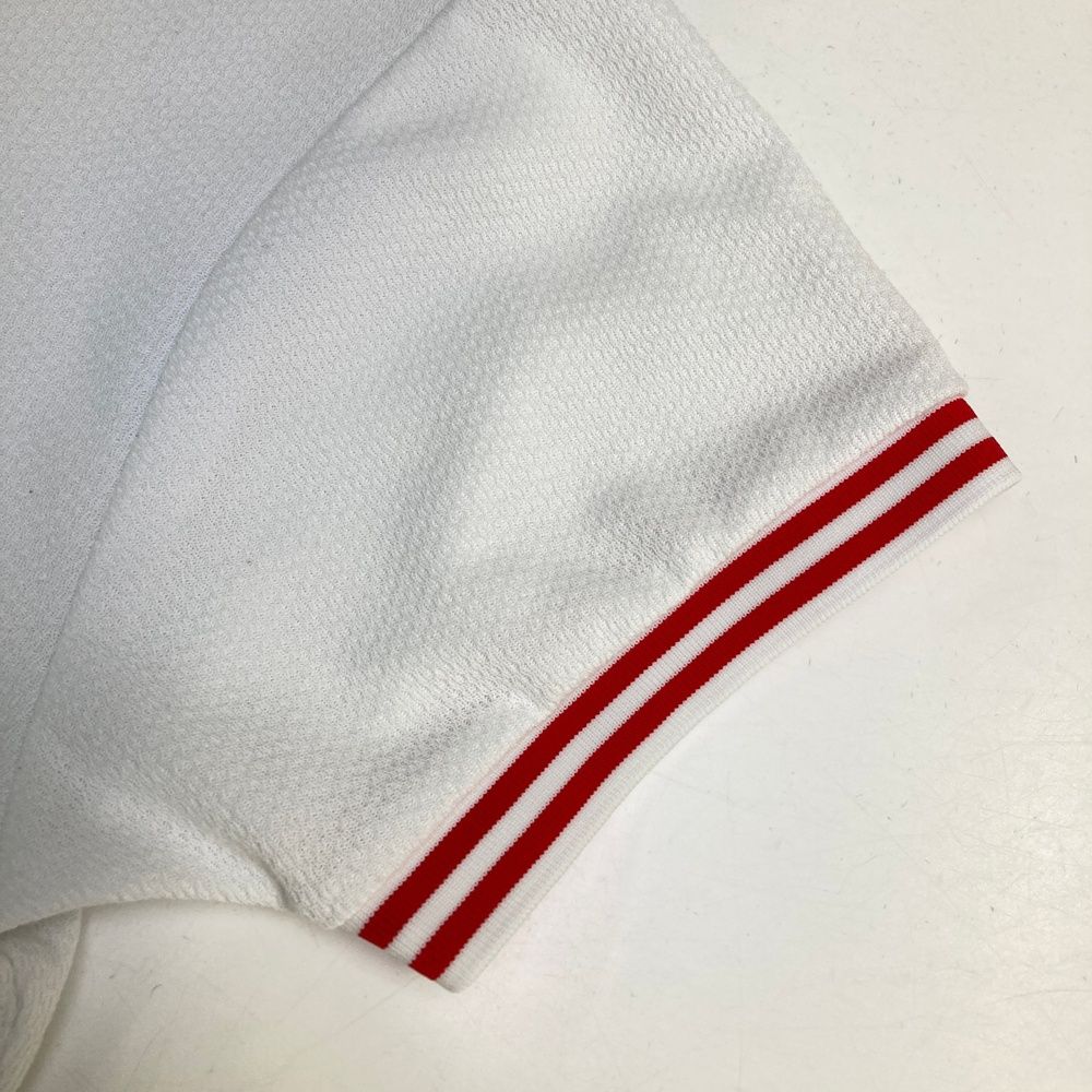  サイズ 1 MASTER BUNNY EDITION マスターバニーエディション モデル ハイネック半袖Tシャツ ホワイト系 ゴルフウェア レディース ストスト シャツ レディースウェア