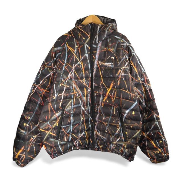 TIGHTBOOTH LIGHT DOWN JACKET BRANCH CAMO サイズL タイトブース ライトダウンジャケット ブランチカモ 総柄 大名店