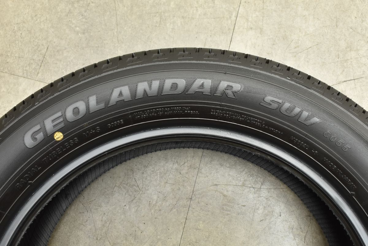 2025年製 新車外し】ヨコハマ ジオランダーSUV G055 225/55R18 デリカD