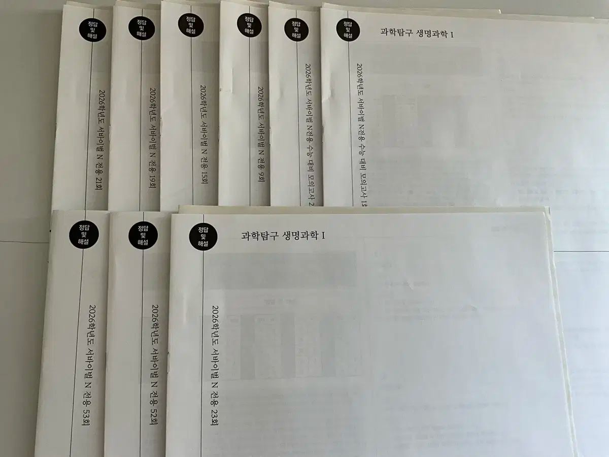 2026 時代人材 生命科学I N サバイバル Nサバ 9回分