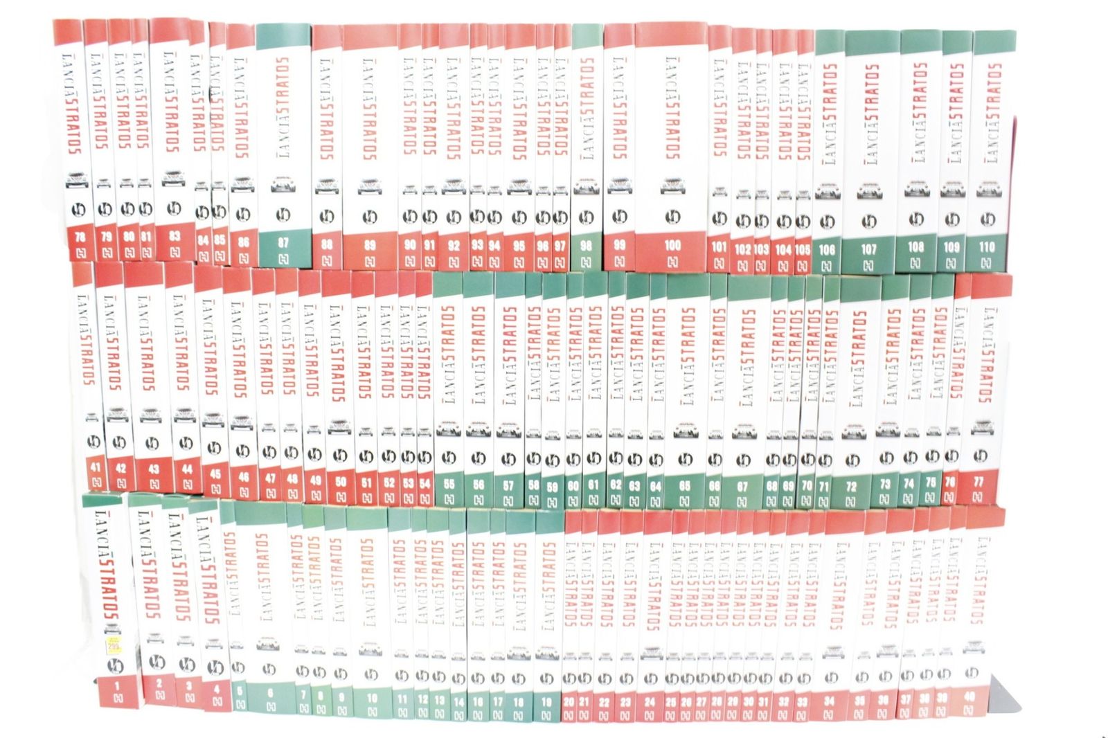 未組立 アシェット ランチア ストラトスをつくる1巻 110巻セット 車 フィギュア 模型 ホビー D B 110 byebye